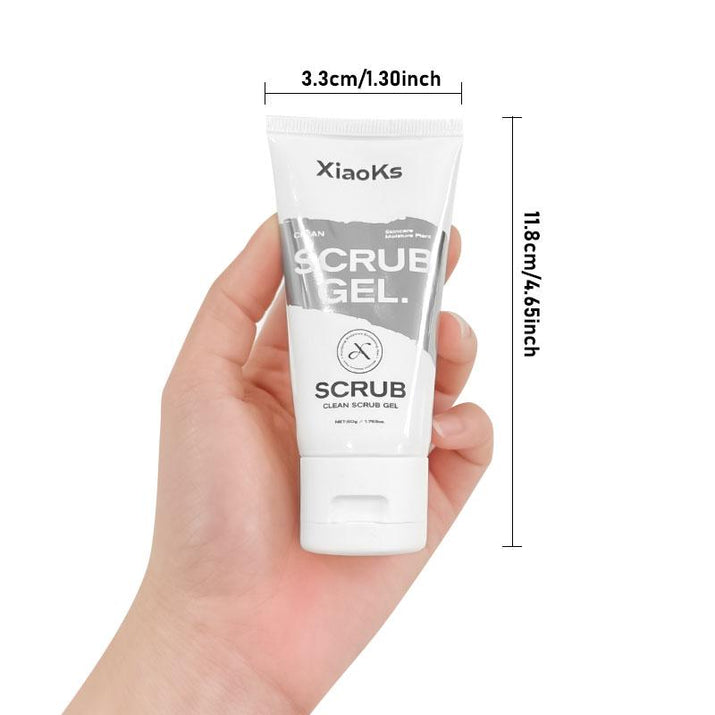[Buy One Get Two Free]Xiaoks Scrub Gel Exfoliating Facial Cleanser for All Skin Types - Gentle Aroma Deep Cleansing Moisturizing Radiant Skin Care Solution